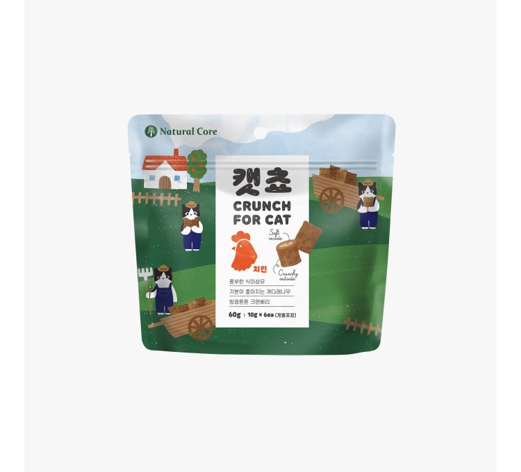 네츄럴코어?캣쵸 치킨?60g