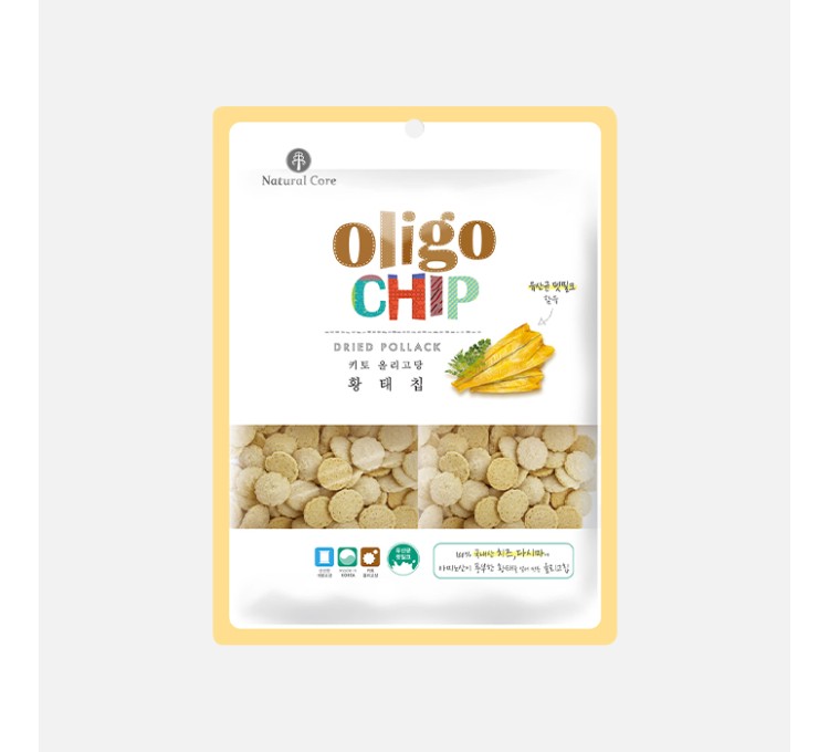 네츄럴코어 올리고칩 황태 250g