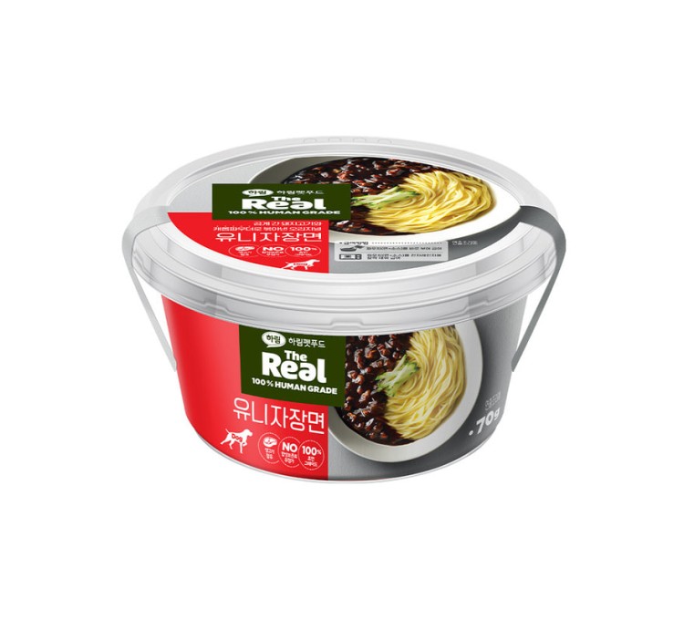 하림펫푸드 더리얼 유니자장면 70g