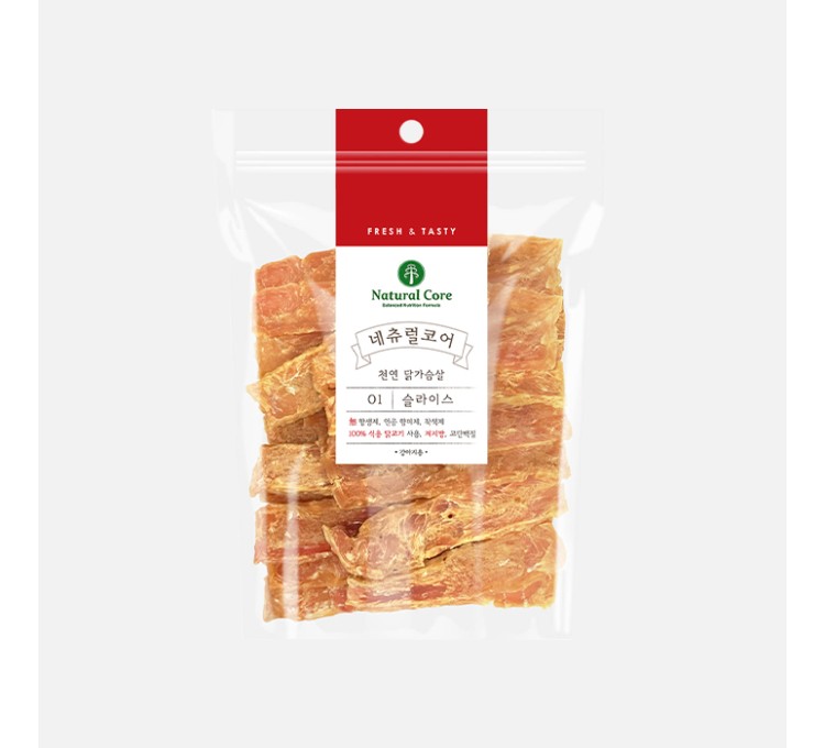 네츄럴코어 치킨 슬라이스 180g 모아보기
