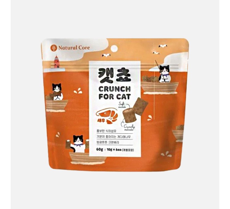 네츄럴코어 캣쵸 새우 60g