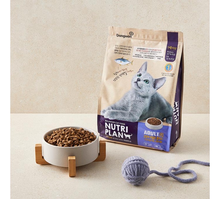뉴트리플랜 고양이 어덜트 플러스 1.5kg